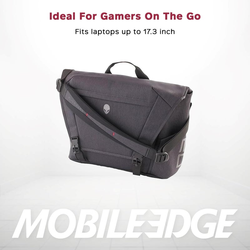 Mobile Edge Elite Messenger Bag, Specifically Designed for Alienware Area 51m Gaming Laptops 17" - Image 2